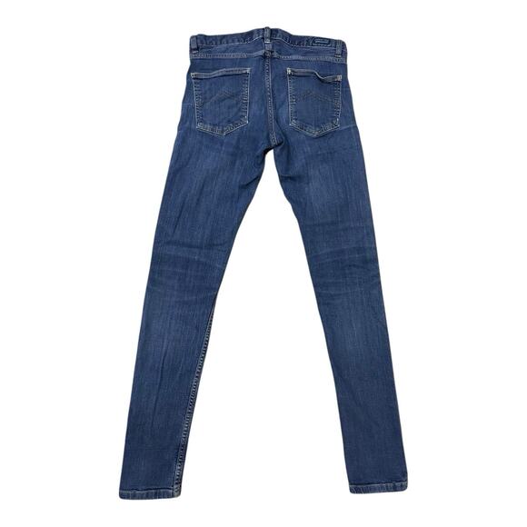 Patagonia Jeans Women's 27 Medium Wash Blue Denim Cotton Starching Skinny - Picture 6 of 7